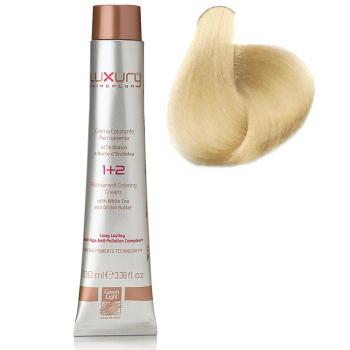 Стойкая крем-краска Спокойный экстра золотой блондин 12.03 Luxury Hair Color Pacific Extra Golden Blond 12.03 Green Light 100 мл