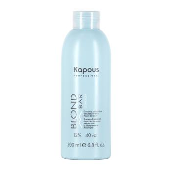 Кремообразная окислительная эмульсия с экстрактом жемчуга Blond Bar Cremoxon 12% Kapous 200 мл