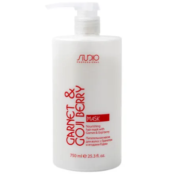 Питательная укрепляющая маска для волос с Гранатом и ягодами Годжи Kapous 750 мл