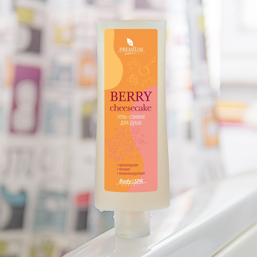 Гель-сливки для душа Berry Cheesecake