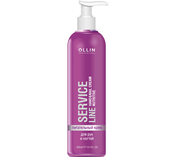 Питательный крем для рук и ногтей Nourishing Hand and Nail Cream Ollin Service Line Ollin Professional