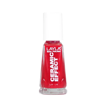 Эмаль с керамическим эффектом Nail Polish Ceramic Effect Layla Cosmetics