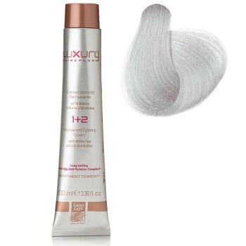 Стойкая крем-краска Серебряный Luxury Hair Color Silver Green Light 100 мл