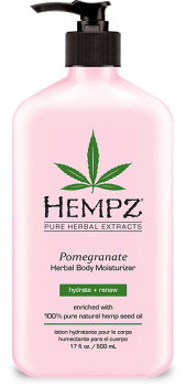 Увлажняющее молочко для тела Гранат Hempz
