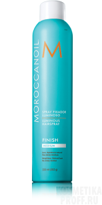 Лак сияющий для волос сильной фиксации Moroccanoil 330 мл