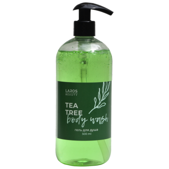 Охлаждающий гель для душа Tea Tree Body Wash Laros Beauty