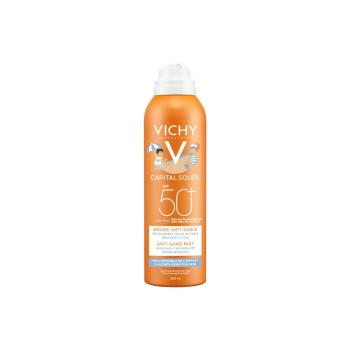 Детский солнцезащитный спрей-вуаль антипесок SPF50+ Capital Soleil Vichy 200 мл