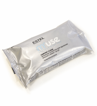 Влажные салфетки для удаления краски с кожи M'Use Comfort Clean Estel 1 шт