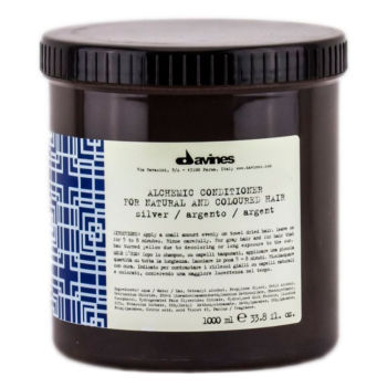 Кондиционер алхимик для натуральных и окрашенных волос Серебряный Alchemic Conditioner Davines 1000 мл