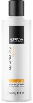 Кондиционер для придания блеска волосам с маслом арганы Argania Rise Organic Epica
