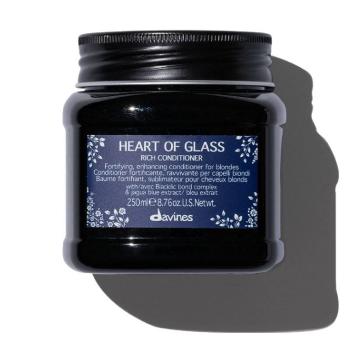 Питательный кондиционер для защиты и сияния блонд Heart Of Glass Rich Conditioner Davines