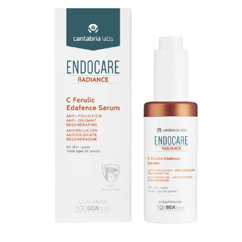 Защитная антиоксидантная регенерирующая сыворотка Endocare Radiance C Ferulic Edafence Serum Cantabria Labs