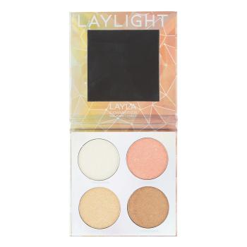 Палитра из 4 хайлайтеров Palette Laylight Layla Cosmetics 1 шт