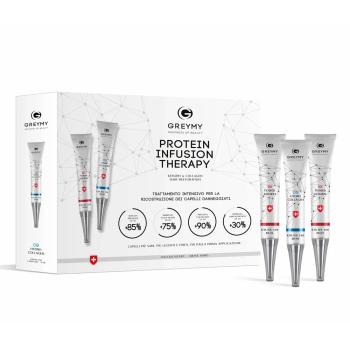 Ампулы Rx100 Концентрат кератина и Гидроколлаген Ampoules Rx100 KTA Hydrocollagen Greymy 6*20 мл