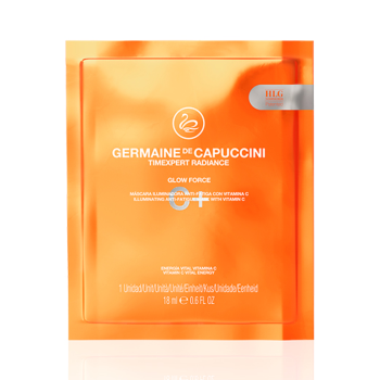 Маска против усталости с витамином С TE Radiance C+ Glow Force Illuminating Anti-Fatigue Mask With Vitamin C Germaine de Capuccini 10*18 мл
