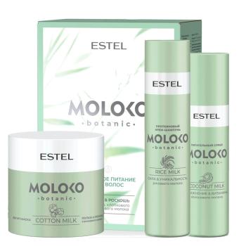 Набор Полезное питание для волос Moloko Botanic Estel 1 шт