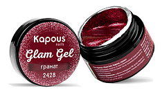 Гель-краска для ногтей Glam Gel (2428, 2428, Гранат, 5 мл)