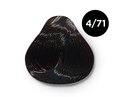 Перманентная крем-краска для волос Ollin Color (770303, 4/71, шатен коричнево-пепельный, 100 мл, Шатен)