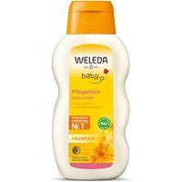 Детское молочко для тела с календулой Weleda