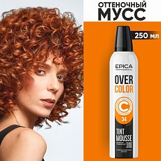 Оттеночный мусс для волос Overcolor (913157, 34, абрикос, 250 мл)