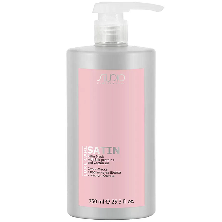 Сатин-Маска с протеинами Шелка и маслом Хлопка Luxe Care