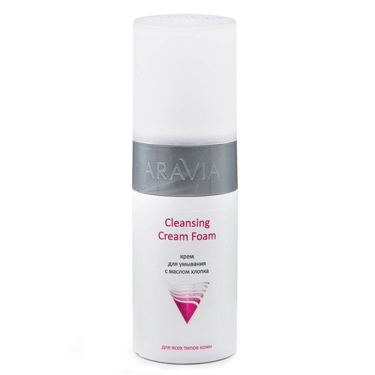 Крем для умывания с маслом хлопка Cleansing Cream Foam