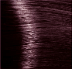 Перманентный краситель для волос LK Oil Protection Complex (120009871, 3/85, Темно-каштановый фиолетово-красный, 100 мл, Фиолетовые)