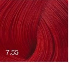 Перманентный крем-краситель для волос Expert Color (8022033104243, 7/55, русый интенсивный красный, 100 мл)