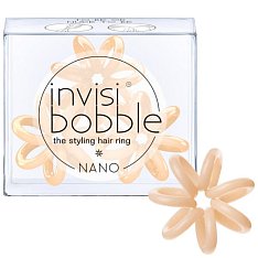 Резинка для волос Invisibobble Nano (Inv_76, 76, Бежевый, 3 шт)