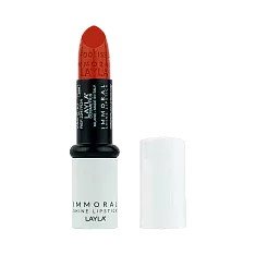 Помада для губ блестящая Immoral Shine Lipstick (2247R24-026, N.26, Immortal Red, 4 г)