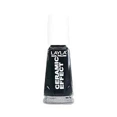 Эмаль с керамическим эффектом Nail Polish Ceramic Effect (1243R23-031, 031, Pure Black, 10 мл)