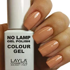 Гель для ногтей цветной No Lamp Gel Polish (1658R25-004, N.4, Lazy Brown, 1 шт)