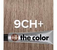 Перманентный краситель The Color (407309, 9CH+, очень светлый блондин, 90 мл, Пепельный/Дымчатый/Платиновый)