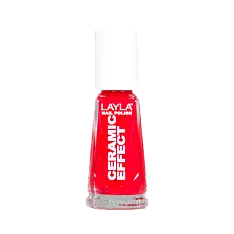 Эмаль с керамическим эффектом Nail Polish Ceramic Effect (1243R23-040, 040, Oh My Red, 10 мл)