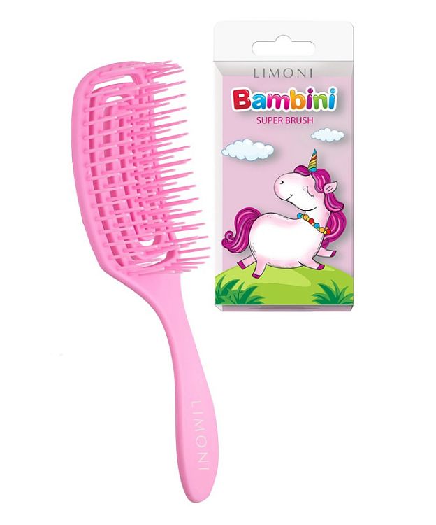 Расческа для волос Bambini (10168, 02, Розовая, 1 шт)