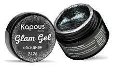 Гель-краска для ногтей Glam Gel (2426, 2426, обсидиан, 5 мл)