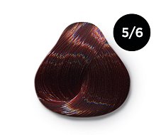 Перманентная крем-краска для волос Ollin Color (770372, 5/6, светлый шатен красный, 100 мл, Шатен)