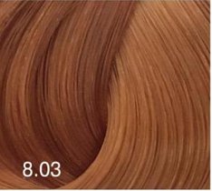 Перманентный крем-краситель для волос Expert Color (8022033103789, 8/03, светло-русый натурально-золотистый, 100 мл)