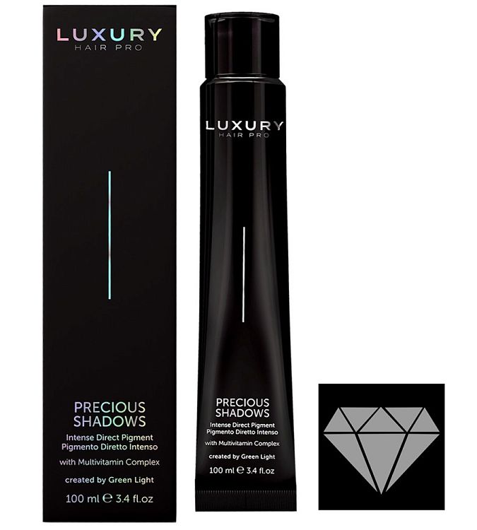 Интенсивный прямой пигмент Драгоценные оттенки Сталь Precious Shadows Steel