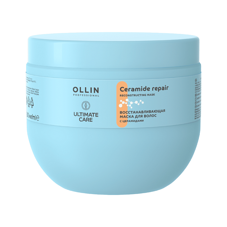 Восстанавливающая маска для волос с церамидами Ultimate Care