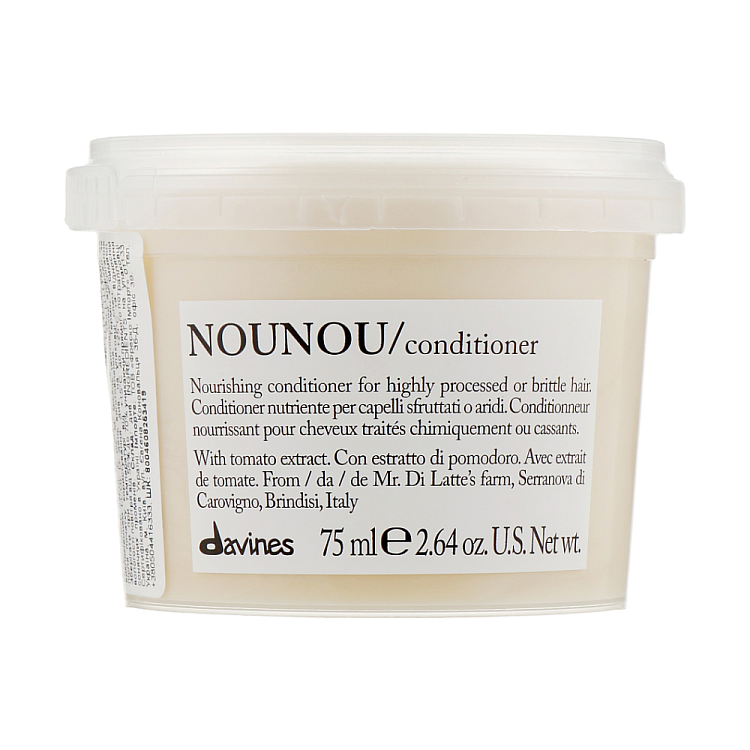 Питательный кондиционер, облегчающий расчесывание волос Nounou conditioner (75 мл)