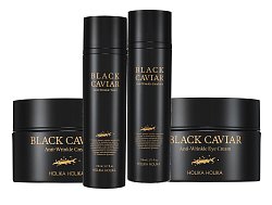 Black Caviar - Линия антивозрастной косметики для лица Holika Holika