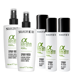 Alfa-Keratin Green Technology - кератиновое лечебное выпрямление волос Selective Professional