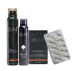 Keune Для блеска волос