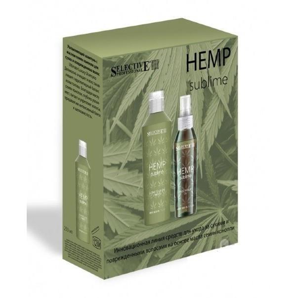 

Набор для волос с маслом семян конопли Hemp Sublime