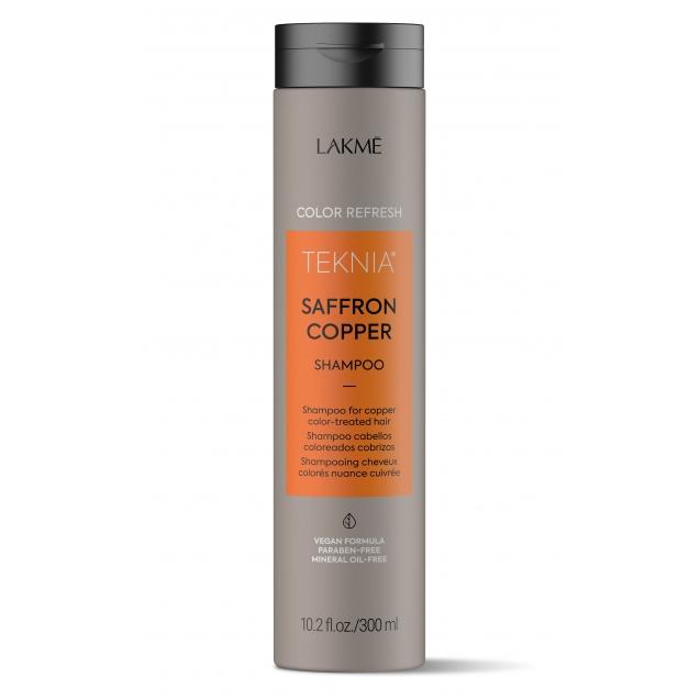 Шампунь для обновления цвета медных оттенков волос Refresh Saffron Copper Shampoo (44252, 300 мл) на пятьдесят оттенков темнее