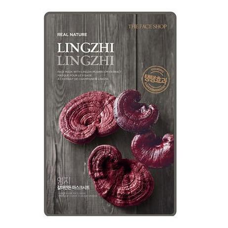 

Маска с экстрактом дикого гриба линчжи Real Nature Mask Sheet Lingzhi