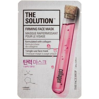 

Укрепляющая тканевая маска для лица The Solution Firming Face Mask 2018