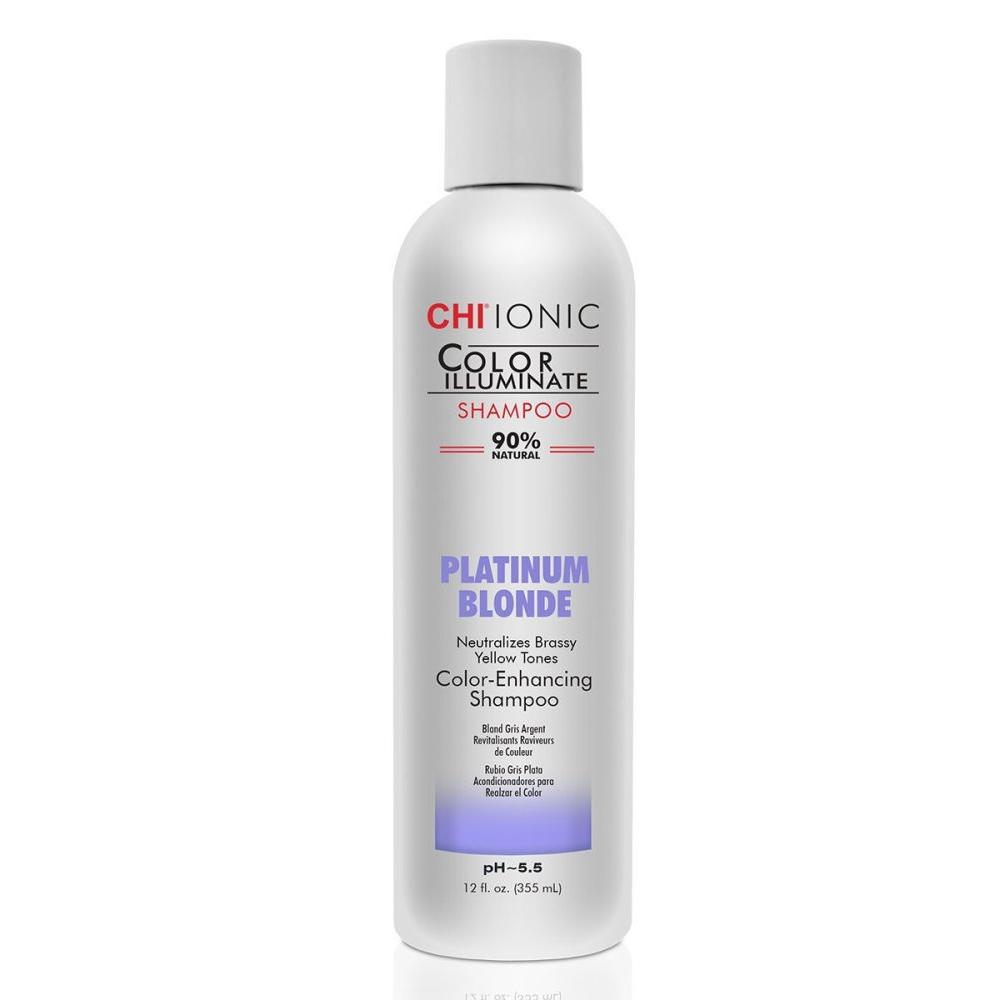 Шампунь Color Illuminate Platinum Blonde Shampoo (CHICIPS12, 355 мл) укрепляющий шампунь без сульфатов total results unbreak my blonde shampoo e3560800 1000 мл