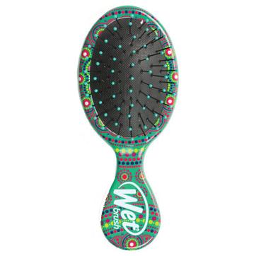Мини-щетка для распутывания волос, размер L, зеленая Mandala Green BWP832MANG - фото 1